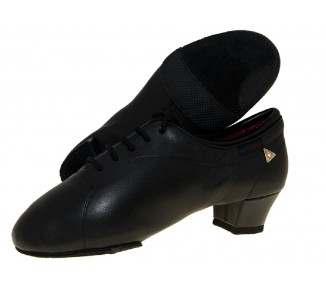 Chaussures de danse de latine noir homme enfant confortable real dance  Rd3016-11