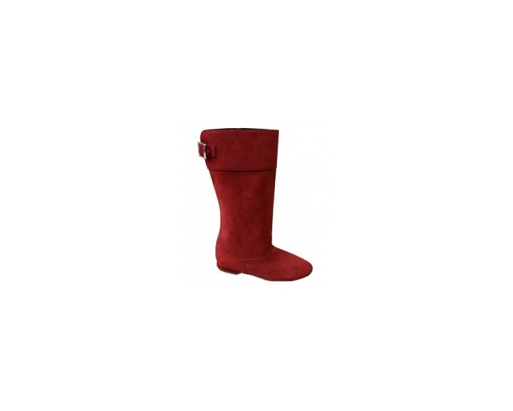 Botte rouge Leodance -Chaussures de danse femme