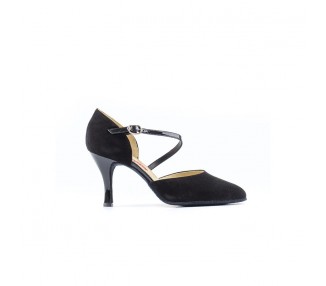 684-70 noir Paoul -Chaussures de danse femme