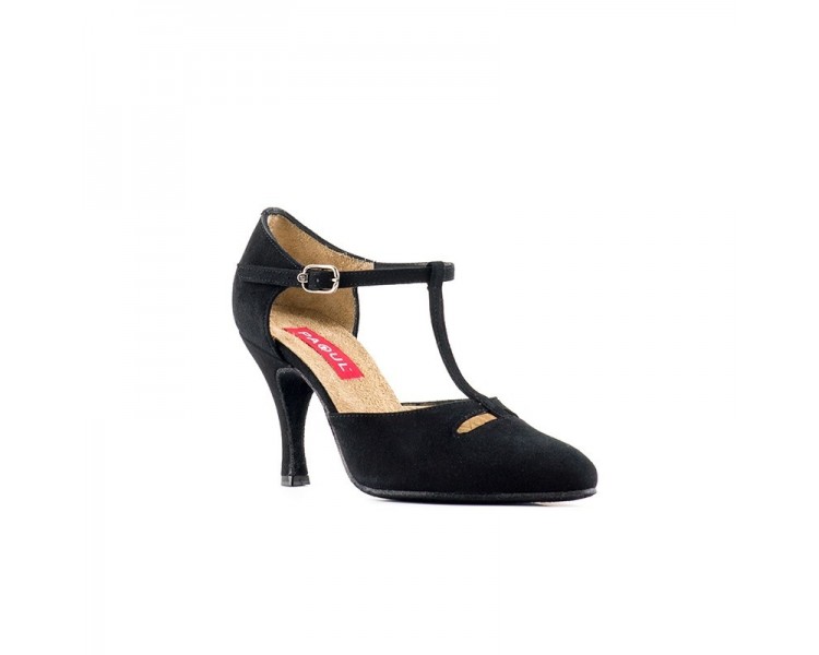 637-60 noir Paoul -Chaussures de danse femme