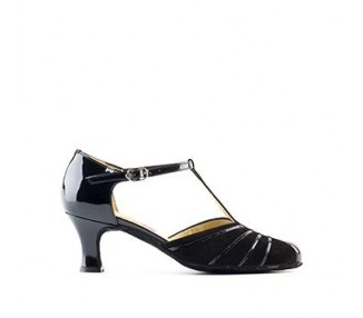 610-70 noir Paoul -Chaussures de danse femme